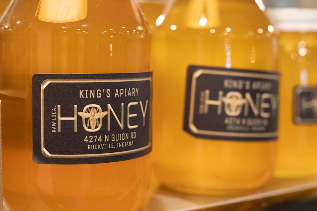 A small batch of locally sourced honey